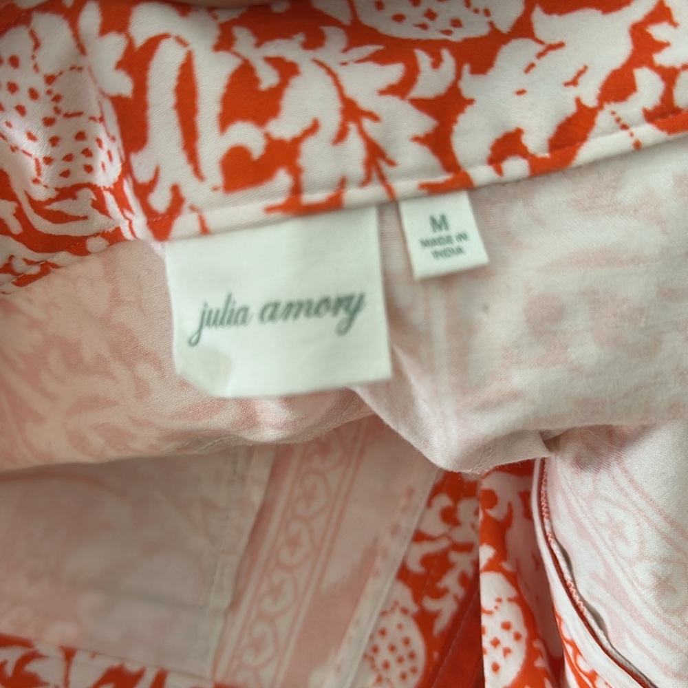 Orange Ikat Babe pants Medium - Picture 4 of 6
